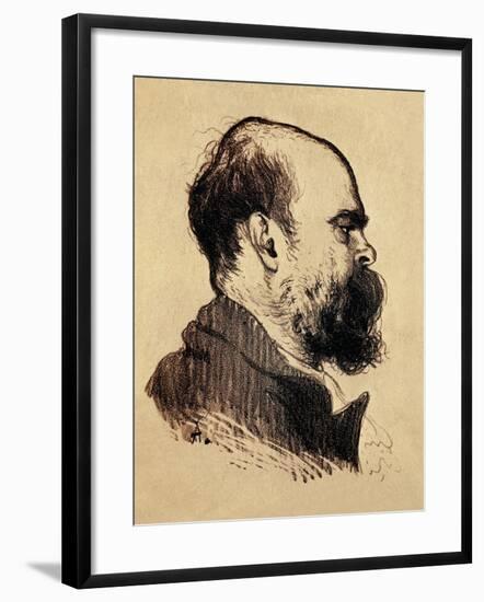 Portrait of Paul Verlaine-null-Framed Giclee Print