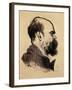 Portrait of Paul Verlaine-null-Framed Giclee Print