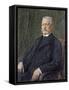 Portrait of Paul Von Hindenburg-Max Liebermann-Framed Stretched Canvas