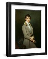 Portrait of Paulin-Guerin 1801-Robert Lefevre-Framed Giclee Print