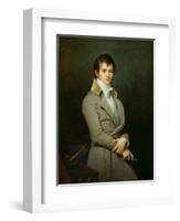 Portrait of Paulin-Guerin 1801-Robert Lefevre-Framed Giclee Print