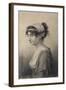 Portrait of Pauline Bonaparte, Princess Borghese-Jean Baptiste Joseph Wicar-Framed Giclee Print