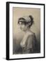 Portrait of Pauline Bonaparte, Princess Borghese-Jean Baptiste Joseph Wicar-Framed Giclee Print