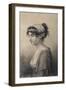 Portrait of Pauline Bonaparte, Princess Borghese-Jean Baptiste Joseph Wicar-Framed Giclee Print