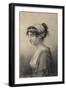 Portrait of Pauline Bonaparte, Princess Borghese-Jean Baptiste Joseph Wicar-Framed Giclee Print