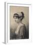 Portrait of Pauline Bonaparte, Princess Borghese-Jean Baptiste Joseph Wicar-Framed Giclee Print