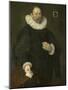 Portrait of Paulus Cornelisz Van Beresteyn, Burgomaster of Delft-Jacob Willemsz Delff I-Mounted Art Print