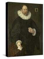 Portrait of Paulus Cornelisz Van Beresteyn, Burgomaster of Delft-Jacob Willemsz Delff I-Stretched Canvas
