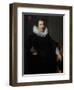 Portrait of Paulus Moreelse (1571-1638). Netherlands-Paulus Moreelse-Framed Giclee Print