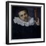 Portrait of Paulus Van Vianen-Cornelis Ketel-Framed Art Print