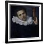 Portrait of Paulus Van Vianen-Cornelis Ketel-Framed Art Print