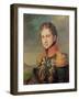 Portrait of Pavel A. Stroganov, before 1825-George Dawe-Framed Giclee Print