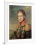 Portrait of Pavel A. Stroganov, before 1825-George Dawe-Framed Giclee Print