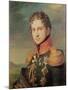Portrait of Pavel A. Stroganov, before 1825-George Dawe-Mounted Giclee Print