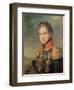 Portrait of Pavel A. Stroganov, before 1825-George Dawe-Framed Giclee Print