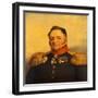 Portrait of Pavel Alexeyevich Tuchkov (1776-185), before 1825-George Dawe-Framed Giclee Print