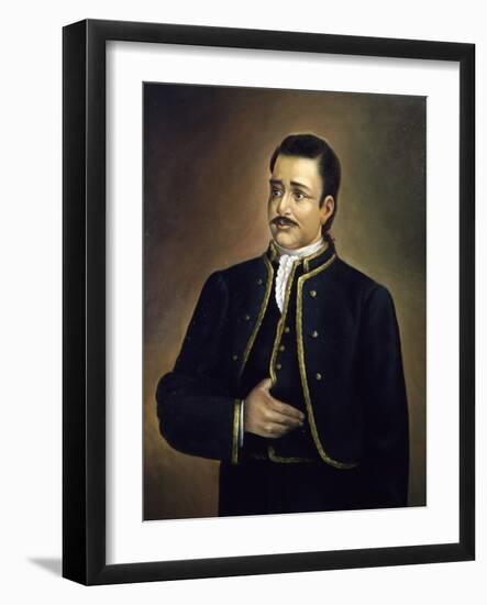 Portrait of Pedro Murillo-null-Framed Giclee Print