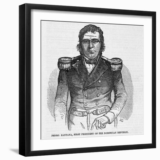 Portrait of Pedro Santana-null-Framed Giclee Print