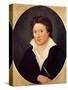 Portrait of Percy Bysshe Shelley, 1819-Amelia Curran-Stretched Canvas