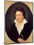 Portrait of Percy Bysshe Shelley, 1819-Amelia Curran-Mounted Giclee Print