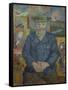 Portrait of Pere Tanguy, 1887-Vincent van Gogh-Framed Stretched Canvas