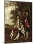Portrait of Peter Darnal Muilman, Charles Crockatt and William Keeble-Thomas Gainsborough-Mounted Giclee Print