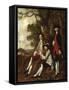 Portrait of Peter Darnal Muilman, Charles Crockatt and William Keeble-Thomas Gainsborough-Framed Stretched Canvas