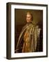 Portrait of Peter I (1334-1369), the King of Castile and Leon - Painting by Dominguez Becquer, Joaq-Joachin Dominguez Becquer-Framed Giclee Print