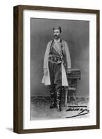 Portrait of Peter I (1844-1921) King of Serbia-Valerian Gribayedoff-Framed Giclee Print