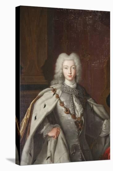 Portrait of Peter II, C1728-null-Stretched Canvas