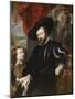 Portrait of Peter Paul Rubens with His Son Albert, Mid of 17th C-Peter Paul Rubens-Mounted Giclee Print