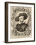 Portrait of Peter Paul Rubens-Wenceslaus Hollar-Framed Giclee Print