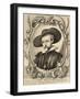 Portrait of Peter Paul Rubens-Wenceslaus Hollar-Framed Giclee Print