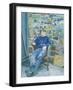 Portrait of Peter Reading, 1989-Peter Edwards-Framed Giclee Print