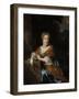 Portrait of Petronella Dunois-Nicolaes Maes-Framed Art Print