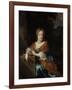 Portrait of Petronella Dunois-Nicolaes Maes-Framed Art Print