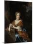 Portrait of Petronella Dunois-Nicolaes Maes-Mounted Art Print