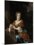 Portrait of Petronella Dunois-Nicolaes Maes-Mounted Art Print