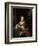 Portrait of Petronella Dunois-Nicolaes Maes-Framed Art Print