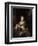 Portrait of Petronella Dunois-Nicolaes Maes-Framed Art Print