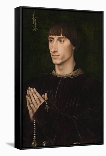 Portrait of Philip I De Croÿ (1435?151), Ca 1460-Rogier van der Weyden-Framed Stretched Canvas