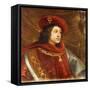 Portrait of Philip I of Spain, Bust-Length, Wearing the Order of the Golden Fleece-Cornelis de Vos-Framed Stretched Canvas