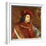 Portrait of Philip I of Spain, Bust-Length, Wearing the Order of the Golden Fleece-Cornelis de Vos-Framed Giclee Print