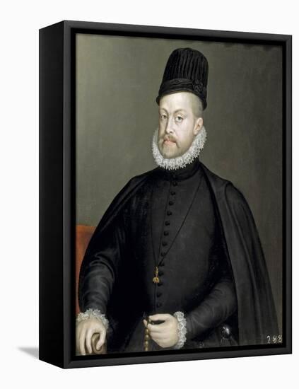 Portrait of Philip II (1527-159), King of Spain and Portugal, 1565-Sofonisba Anguissola-Framed Stretched Canvas