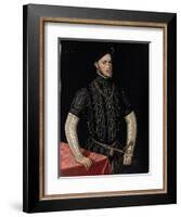 Portrait of Philip II (1527-159), King of Spain and Portugal, C. 1550-Antonis Mor-Framed Giclee Print