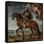 Portrait of Philip II (1527-159) on Horseback, 1628-Peter Paul Rubens-Framed Stretched Canvas