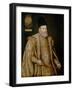 Portrait of Philip II with Coat of Arms of King of Portugal, 1580-Alonso Sanchez Coello-Framed Giclee Print