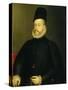 Portrait of Philip II-Alonso Sanchez Coello-Stretched Canvas