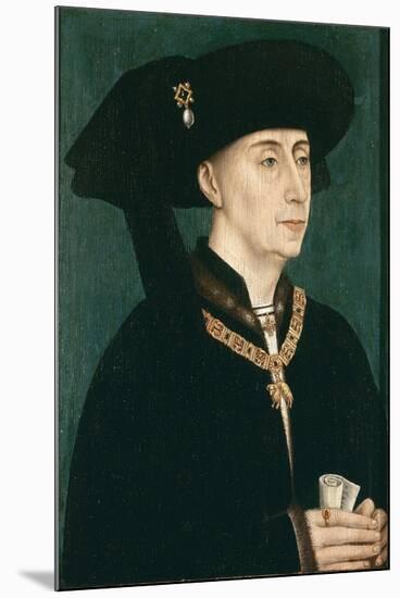 Portrait of Philip the Good (1396-146), after 1450-Rogier van der Weyden-Mounted Giclee Print