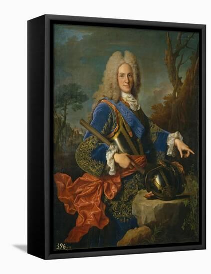 Portrait of Philip V (1683-174), King of Spain, 1723-Jean Ranc-Framed Stretched Canvas